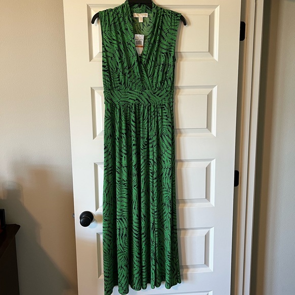 Michael Kors Dresses & Skirts - NWT MICHAEL Michael Kors green maxi dress, size small